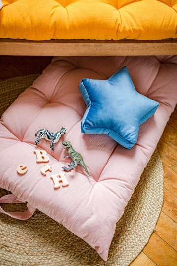 Star Cushion as a Feature of a Space-Themed Kids’ Room
