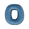 velvet letter pillow o blue by bettys home