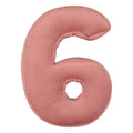 Velvet Number Cushions 6 | Number Cushion - www.bettyshome.com