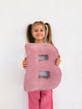 little girl with corduroy letter cushion B by bettys home 3